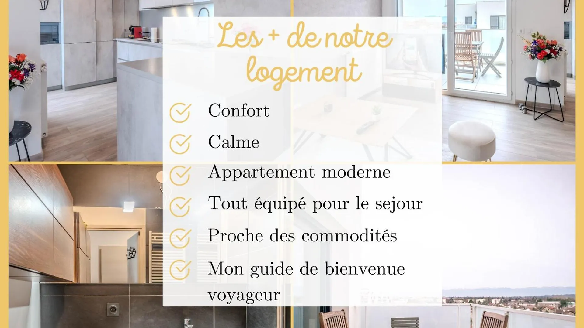 Appart T3 Moderne Ambilly Apartment France