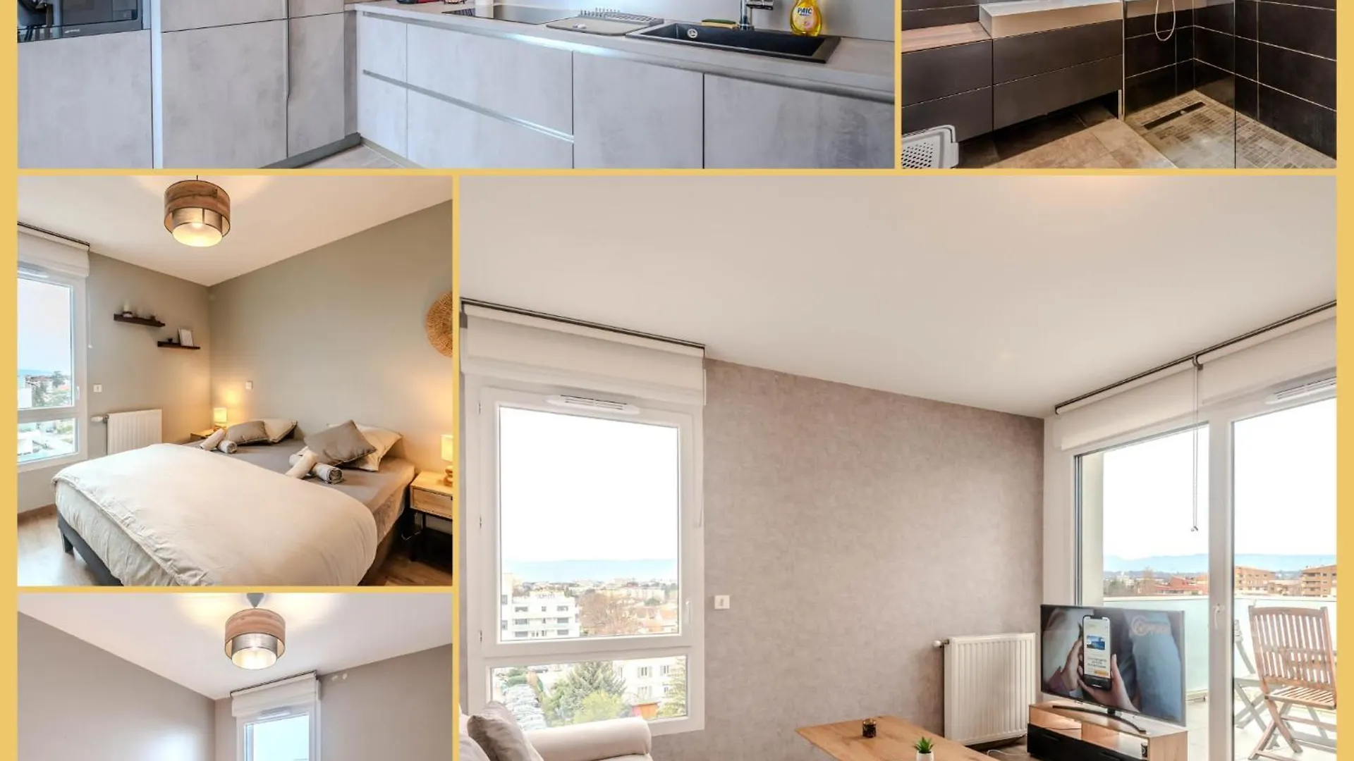 Appart T3 Moderne Ambilly Apartment France