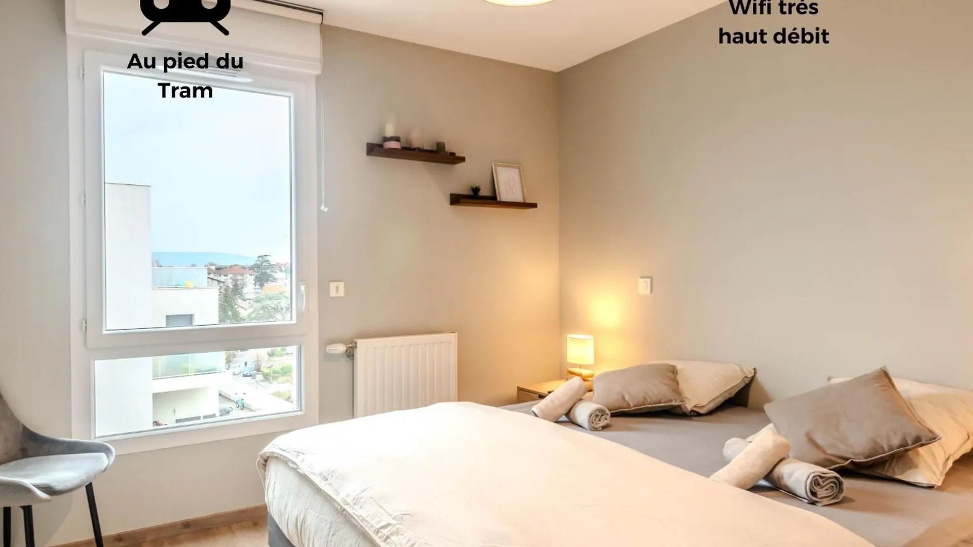 Appart T3 Moderne Ambilly Apartment